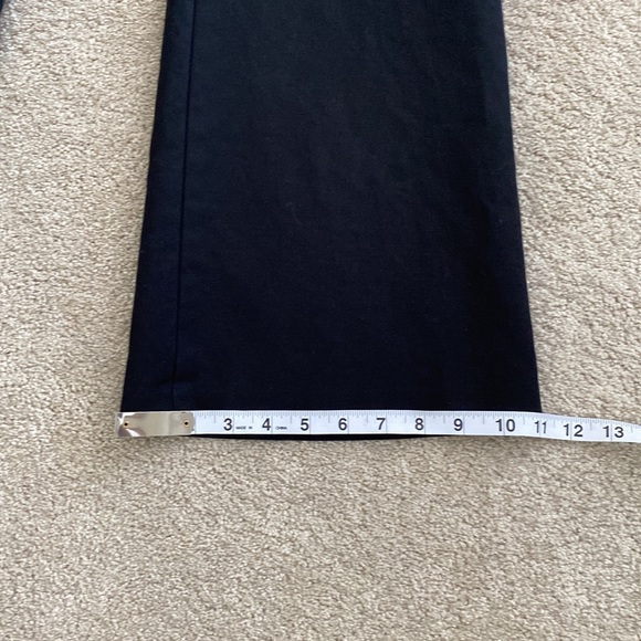 Calvin Klein Black Mini Bell Dress Pants - Picture 5 of 6